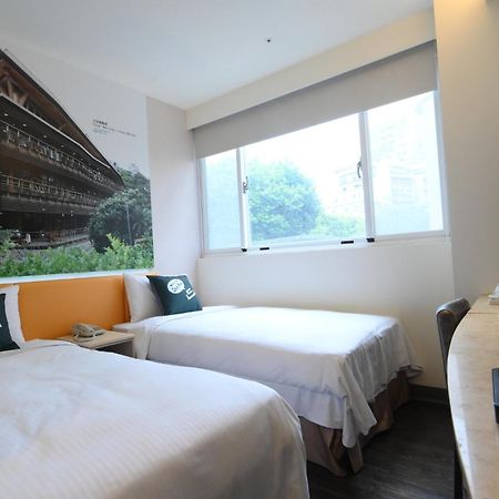 CU Hotel Taipei Exterior foto